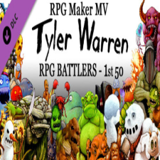 Degica RPG Maker MV - Tyler Warren RPG Battlers - 1st 50 (PC - Steam elektronikus játék licensz) videójáték