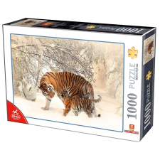 Deico tigris és kölyke puzzle - 1000 darabos puzzle, kirakós