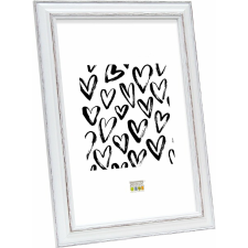 Deknudt S221H3 20x25 Képkeret - Fehér/barna (S221H3 15X20) fényképkeret