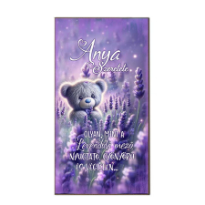  Dekor hűtőmágnes, anyák napja, Anya szeretete, levendulák hűtőmágnes