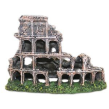  Dekor műgyanta colosseum, akváriumi dekoráció - 15x20 cm akvárium dekoráció