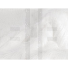  Dekor műszörme hosszú szőrű - Fehér dekorációs kellék