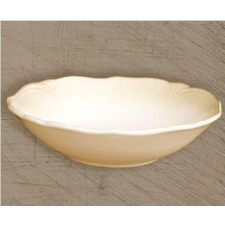 Dekor Pap Antikolt natúr kerámia tál 26cm, D.P.80104 tányér és evőeszköz