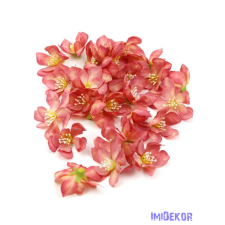  Dekor selyemvirág fej 5,5cm 28db/csomag - Antik Mályva dekorációs kellék