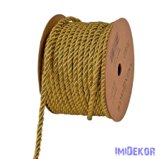  Dekor zsinór 3mm x 10m - Metál Arany dekorációs kellék