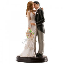 DEKORA Ölelkező pár menyasszonyi csokorral esküvői tortadísz sütés és főzés