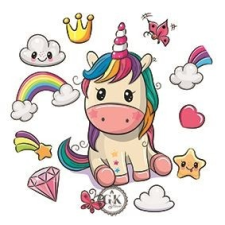  Dekorációs ostya - Unikornis sütés és főzés