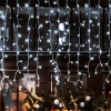 Dekorációs termékek Home DLFJ 400/WH LED-es fényfüggöny, 10 m / 400 db hidegfehér LED, állófényű, fehér vezeték, sorolható, kül- és beltéri kivitel