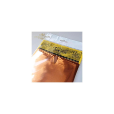  Dekorfólia, réz, 5 lap/csomag. Mérete: 155x155 mm dekorációs kellék