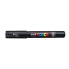  Dekormarker, 0,7 mm, UNI "Posca PC-1MR", fekete