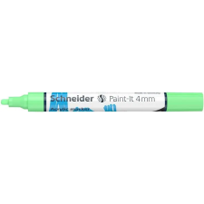  Dekormarker, akril, 4 mm, SCHNEIDER "Paint-It 320", pasztellzöld filctoll, marker
