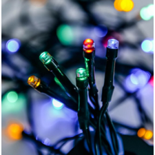 Dekortrend Basic 120 LED fényfüzér, színes, 6 méter karácsonyfa izzósor