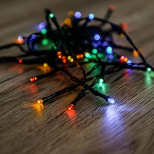 Dekortrend BASIC 360 LED fényfüzér timer funkcióval, színes, 18 méter, KDT 365 karácsonyi dekoráció