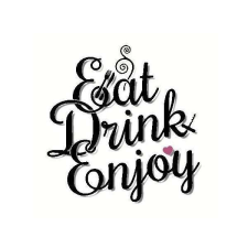 Dekupázs szalvéta - Eat Drink Enjoy papírárú, csomagoló és tárolóeszköz