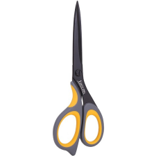 Deli Olló, irodai, 210 mm, teflon, DELI Ergo, fekete (DEL77757) olló