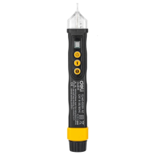 Deli Tools EDL8011 feszültségmérő 12 / 48-1000V AC (sárga) mérőműszer