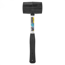 Deli Tools gumikalapács 0.5kg fekete (EDL5616) (EDL5616) kalapács