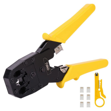 Deli Tools krimpelő fogó (EDL2468) (EDL2468) - Fogók fogó