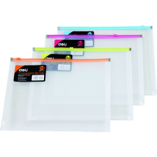 Deli Zip-Bag zippzáras irattasak A4 180 micron irattartó