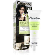 Delia Cosmetics Cameleo Color Essence hajfesték tubusban árnyalat 1.0 Black 75 g hajfesték, színező