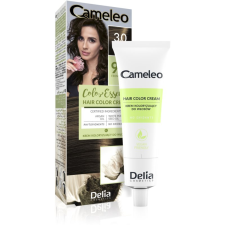 Delia Cosmetics Cameleo Color Essence hajfesték tubusban árnyalat 3.0 Dark Brown 75 g hajfesték, színező