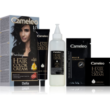 Delia Cosmetics Cameleo Omega tartós hajfesték árnyalat 1.0 Black hajfesték, színező