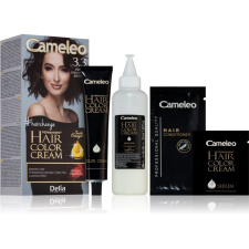 Delia Cosmetics Cameleo Omega tartós hajfesték árnyalat 3.3 Dark Chocolate Brown hajfesték, színező