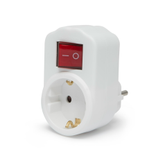 delight 05688 Fali dugalj kapcsolóval hosszabbító, elosztó