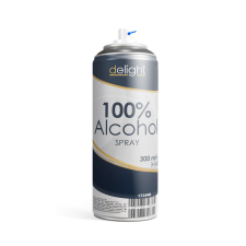 delight 100% alkohol fertőtlenítő, zsírtalanító spray, 300 ml tisztító- és takarítószer, higiénia