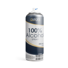 delight 100% Alkohol spray, 300ml tisztító- és takarítószer, higiénia