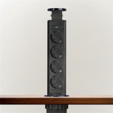 delight 20431BB rejtett elosztó, 4-es hosszabbító, elosztó