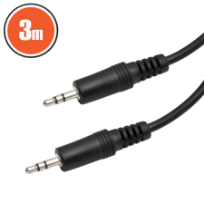 delight 2 x 3,5 jack audio 3m Black kábel és adapter