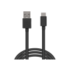 delight 55550Bk2 Adatkábel - USB Type-C, fekete színű, 2 m