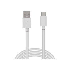 delight 55550Wh2 Adatkábel - USB Type-C, fehér színű, 2 m kábel és adapter