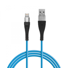 delight Adatkábel - iPhone &quot;lightning&quot; szilikon bevonat 4 szín - 1 m kábel és adapter