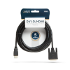 delight DVI-D (Dual Link) - HDMI kábel 5m Black aranyozott