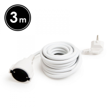 delight Hálózati lengő hosszabbító 3m 1.5mm fehér Globíz 20500WH hosszabbító, elosztó