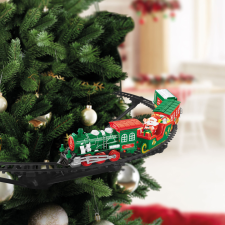 delight Karácsonyfa kisvasút - zenél, világít - elemes karácsonyfadísz