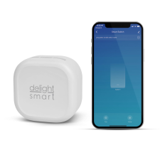 delight Smart-Kinetic kapcsoló vezérlőegység - 100-240 V AC, max 15A - Amazon Alexa, Google Home, IFTTT (55357) villanyszerelés