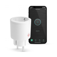 delight Smart konnektor - fogyasztásmérővel - Amazon Alexa, Google Home, Siri, IFTTT kompatibilitás (55359B) villanyszerelés
