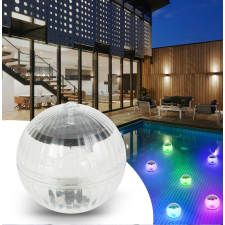 delight szolár medencevilágítás - rgb led - 10 cm medence kiegészítő