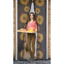 delight Szúnyogháló függöny ajtóra 100 x 210 cm napraforgós 11398A szúnyogháló