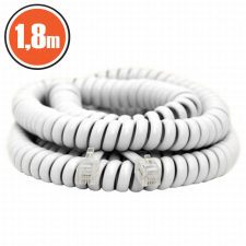delight Telefonkábel 1,8m White kábel és adapter