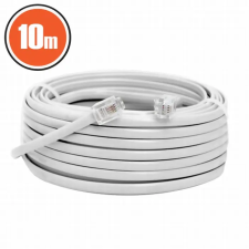 delight Telefonvezeték 10m 6P4C dugó - 6P4C dugó kábel és adapter