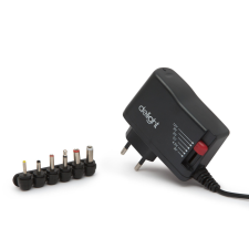 delight Univerzális adapter 3 - 12V • 2.5A • 30W 6 DC dugó kábel és adapter