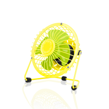 delight USB Mini asztali ventilátor Citrom kültéri világítás