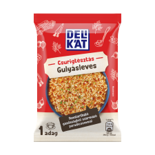 Delikát Delikát Csurigtésztás Gulyásleves 59g alapvető élelmiszer