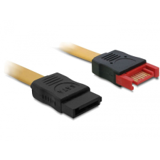 DELOCK 0.3m SATA III SATA kábel 0,3 M Barna kábel és adapter