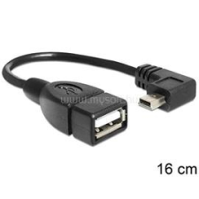 DELOCK 16cm USB mini apa - USB 2.0-A anya OTG kábel (DL83245) kábel és adapter