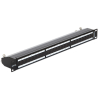 DELOCK 19" Patch Panel 24 Port Cat.6A fekete